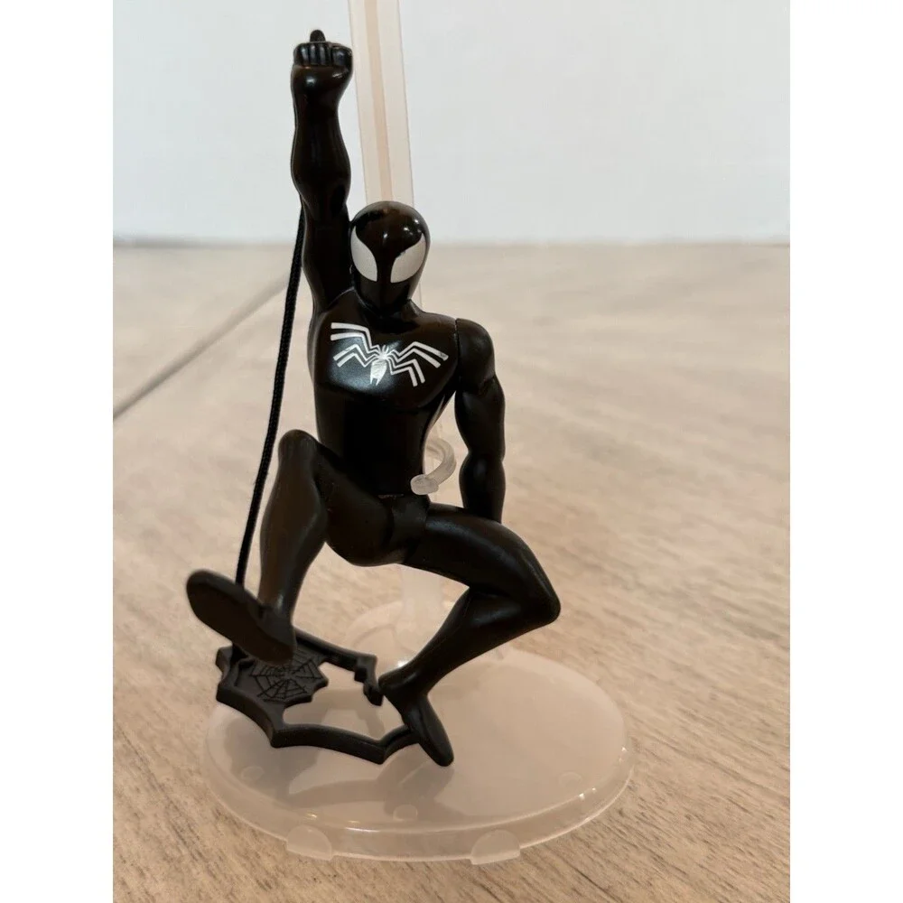 Spectacular Spiderman Venom Keychain Clip 2009 McDonald's Toy‎ Marvel Happy Meal